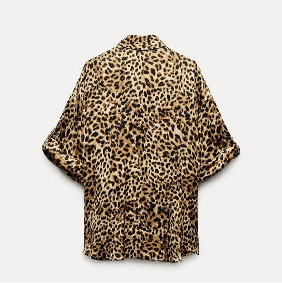 ZW COLLECTION ANIMAL PRINT SHIRT SIZE XS - Picture 5 of 8